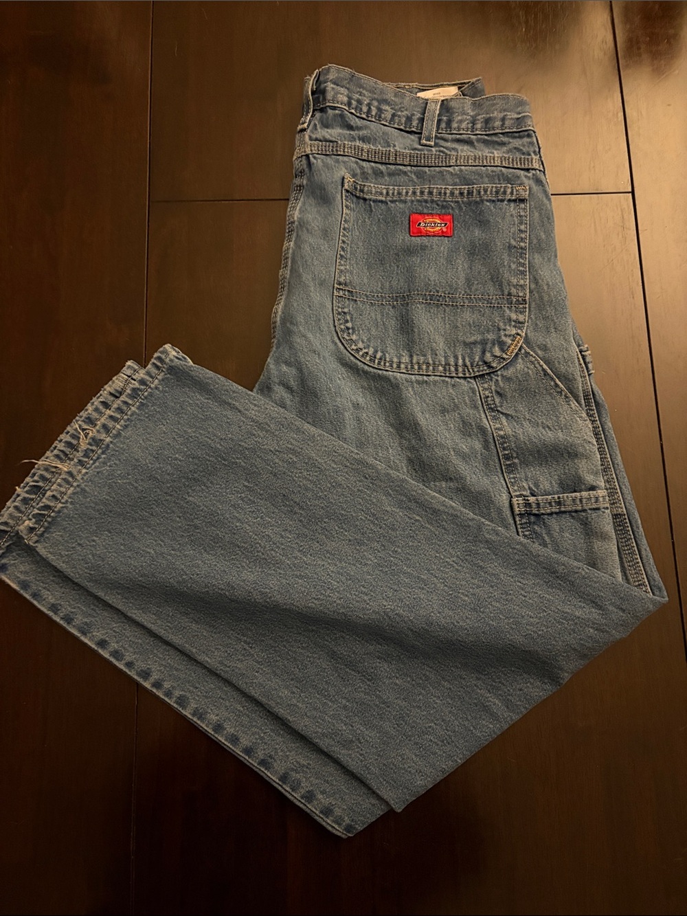 Dickies Men's Medium Blue Relaxed Carpenter Jeans